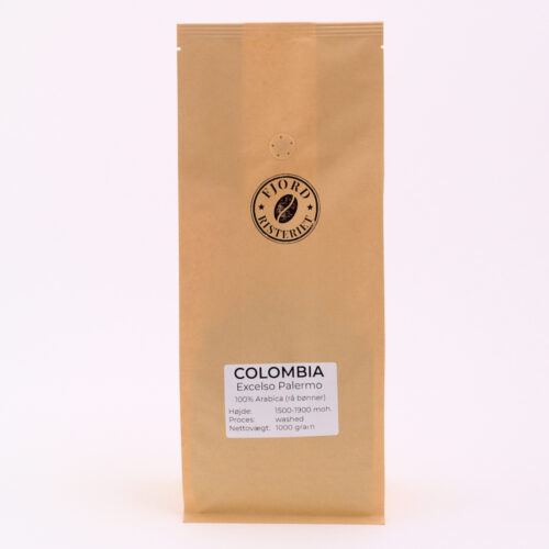 Colombia rå kaffe